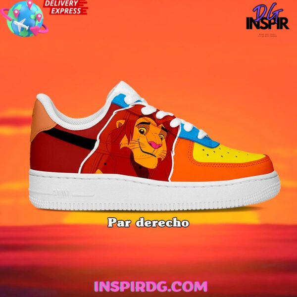 Tubopro Lion King Air Low-Top Sneakers Shoes For Men And Women - Image 4