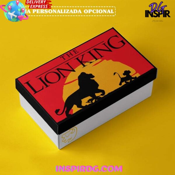 Tubopro Lion King Air Low-Top Sneakers Shoes For Men And Women - Image 2