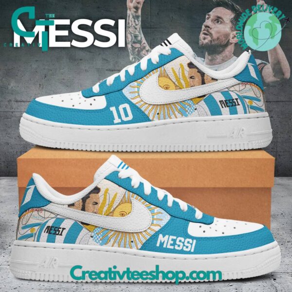 Tubopro Lionel Messi Air Low-Top Sneakers Shoes For Men And Women