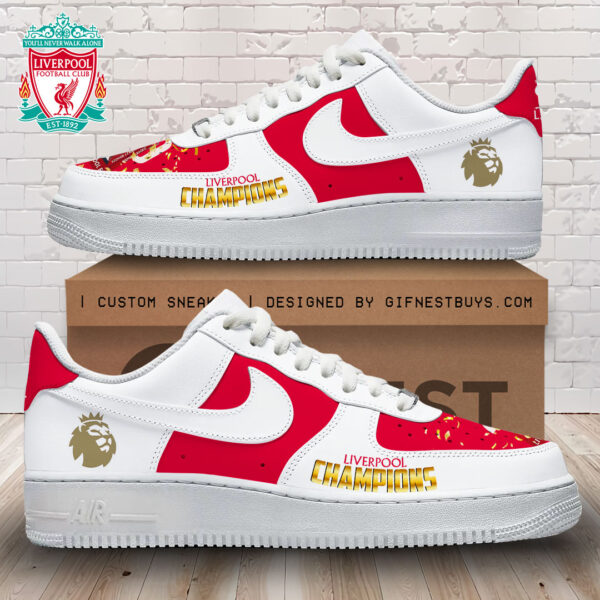 Tubopro Liverpool FC Air Low-Top Sneakers Shoes For Men And Women