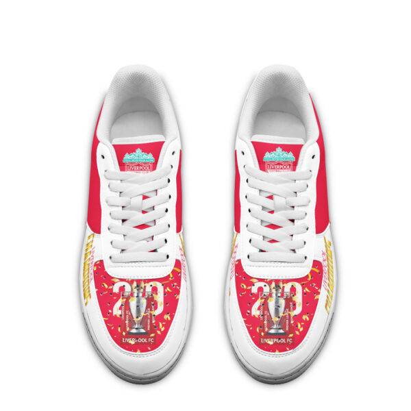 Tubopro Liverpool FC Air Low-Top Sneakers Shoes For Men And Women - Image 3