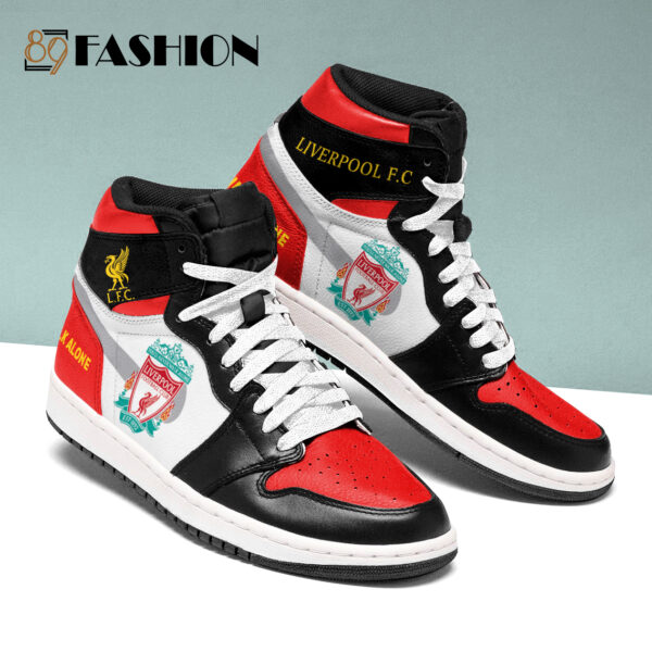 Tubopro Liverpool FC EPL AJ1 High Sneakers Shoes For Men And Women - Image 2