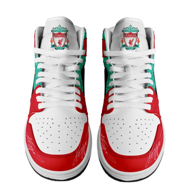 Tubopro Liverpool Jurgen Klopp AJ1 High Sneakers Shoes For Men And Women - Image 3