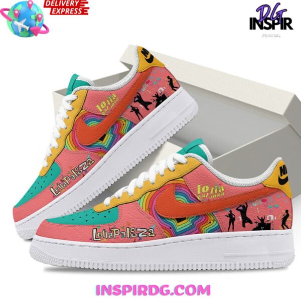 Tubopro Lollapalooza Festival Air Low-Top Sneakers Shoes For Men And Women - Image 2