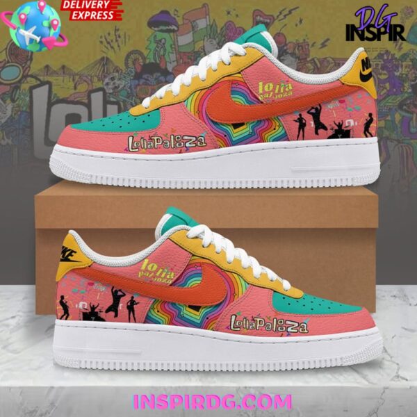 Tubopro Lollapalooza Festival Air Low-Top Sneakers Shoes For Men And Women