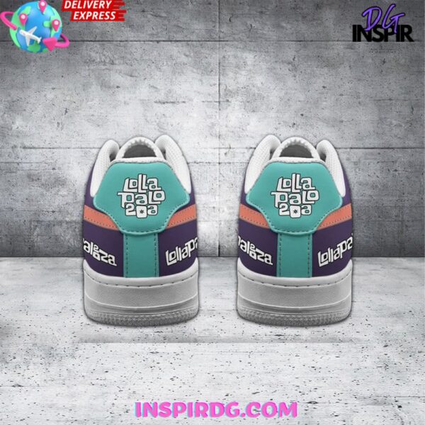 Tubopro Lollapalooza Festival Air Low-Top Sneakers Shoes For Men And Women - Image 3