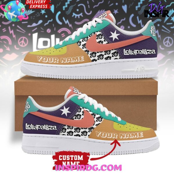 Tubopro Lollapalooza Festival Air Low-Top Sneakers Shoes For Men And Women