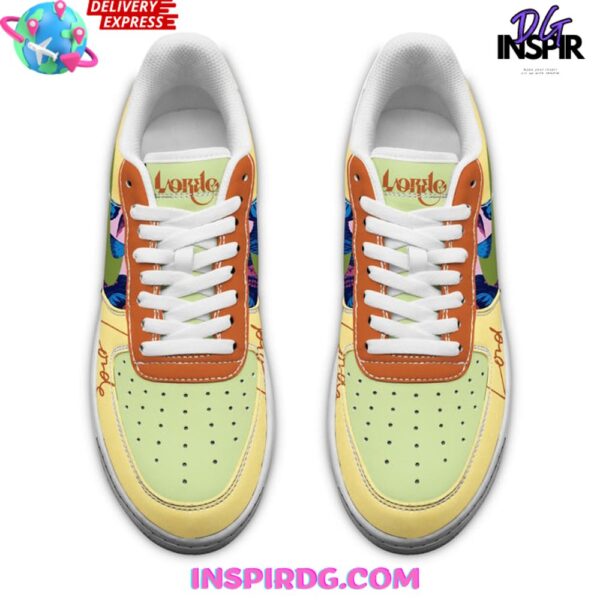 Tubopro Lorde Solar Flower Air Low-Top Sneakers Shoes For Men And Women - Image 3