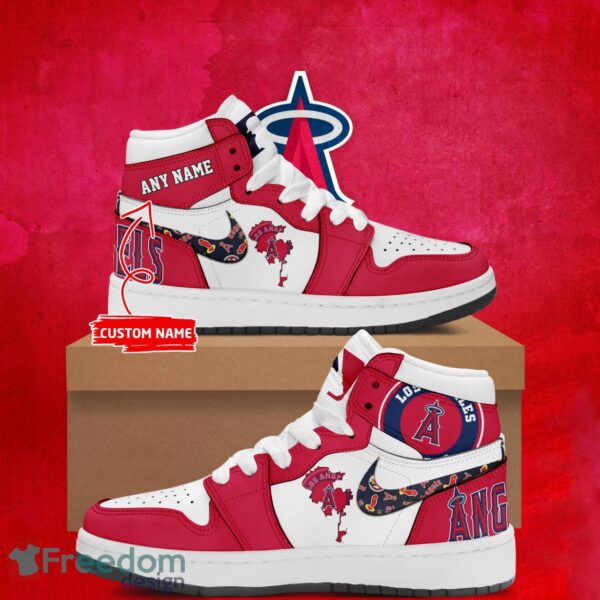 Tubopro Los Angeles Angels AJ1 High Sneakers Shoes For Men And Women