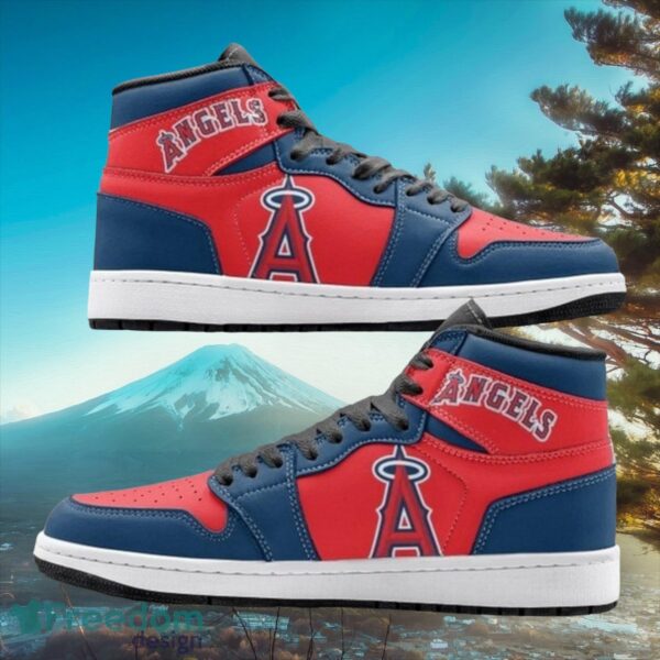 Tubopro Los Angeles Angels AJ1 High Sneakers Shoes For Men And Women