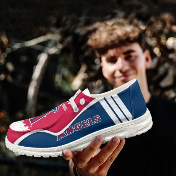 Tubopro Los Angeles Angels Hey Dude Shoes For Men And Women - Image 3