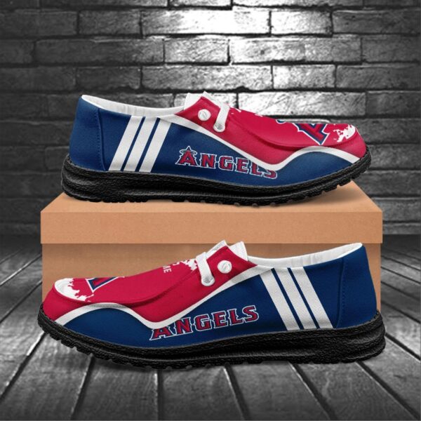 Tubopro Los Angeles Angels Hey Dude Shoes For Men And Women - Image 6