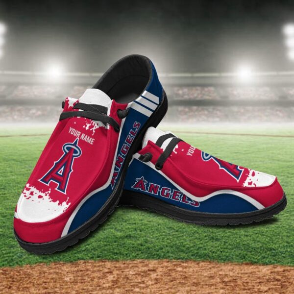 Tubopro Los Angeles Angels Hey Dude Shoes For Men And Women - Image 2