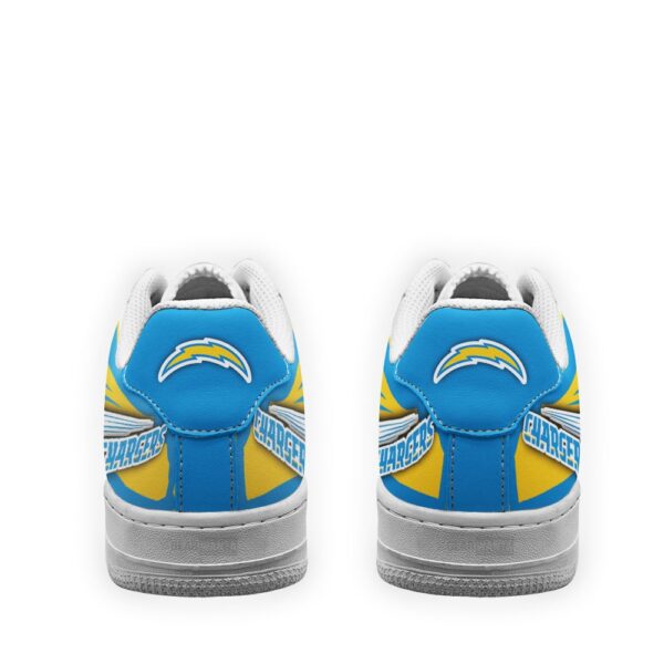 Tubopro Los Angeles Chargers Air Low-Top Sneakers Shoes For Men And Women - Image 3