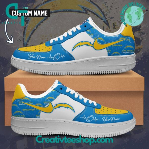 Tubopro Los Angeles Chargers Air Low-Top Sneakers Shoes For Men And Women