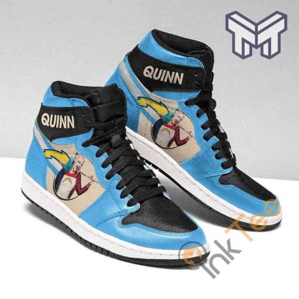 Tubopro Los Angeles Chargers AJ1 High Sneakers Shoes For Men And Women