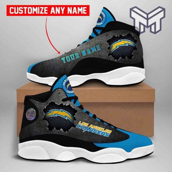 Tubopro Los Angeles Chargers AJ13 Sneakers Shoes For Men And Women
