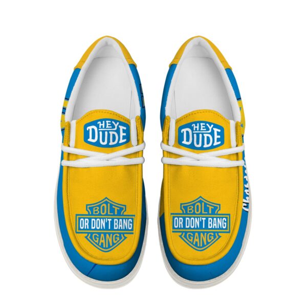 Tubopro Los Angeles Chargers Personalized Hey Dude Shoes For Men And Women - Image 4