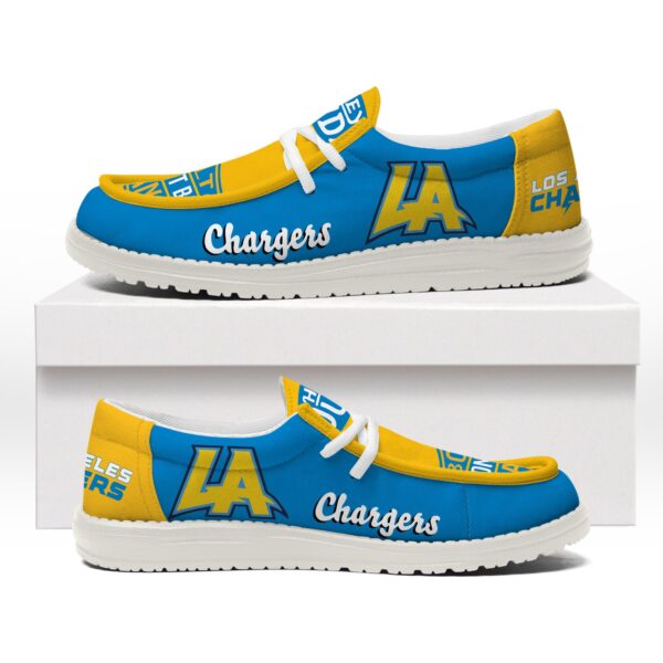 Tubopro Los Angeles Chargers Personalized Hey Dude Shoes For Men And Women