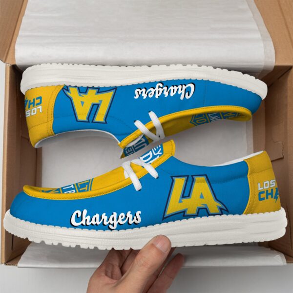 Tubopro Los Angeles Chargers Personalized Hey Dude Shoes For Men And Women - Image 5