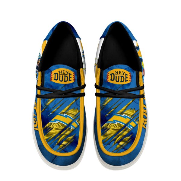 Tubopro Los Angeles Chargers Personalized Hey Dude Shoes For Men And Women - Image 3