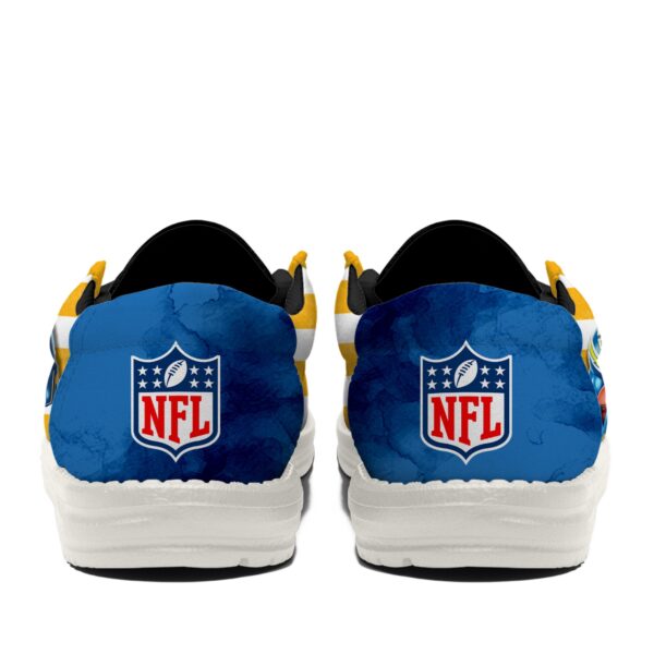 Tubopro Los Angeles Chargers Personalized Hey Dude Shoes For Men And Women - Image 4
