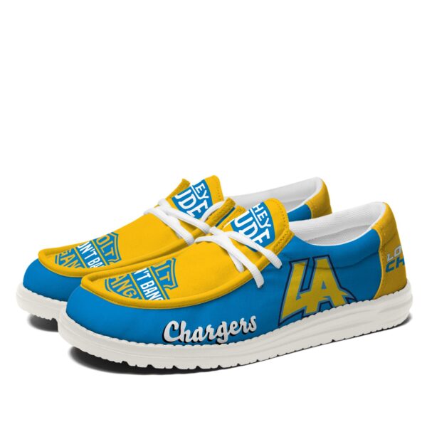 Tubopro Los Angeles Chargers Personalized Hey Dude Shoes For Men And Women - Image 2