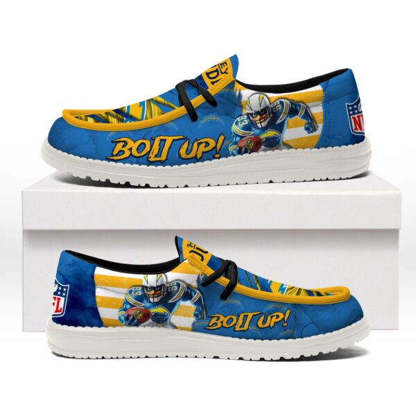 Tubopro Los Angeles Chargers Personalized Hey Dude Shoes For Men And Women - Image 5