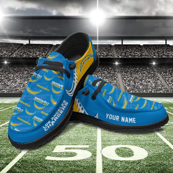 Tubopro Los Angeles Chargers Hey Dude Shoes For Men And Women - Image 2