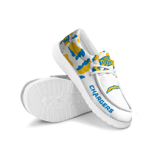 Tubopro Los Angeles Chargers Hey Dude Shoes For Men And Women - Image 4