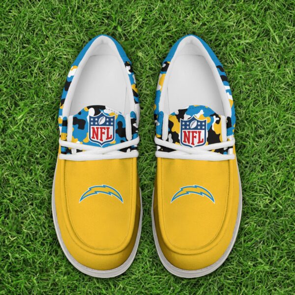 Tubopro Los Angeles Chargers Hey Dude Shoes For Men And Women - Image 5