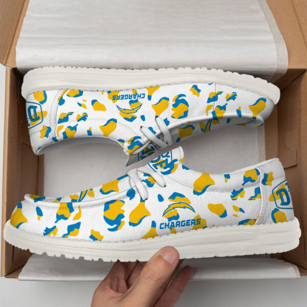 Tubopro Los Angeles Chargers Hey Dude Shoes For Men And Women Ver2 - Image 4