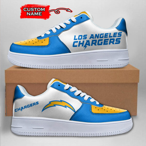 Tubopro Los Angeles Chargers NFL Air Low-Top Sneakers Shoes For Men And Women