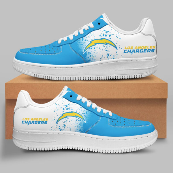Tubopro Los Angeles Chargers NFL Air Low-Top Sneakers Shoes For Men And Women