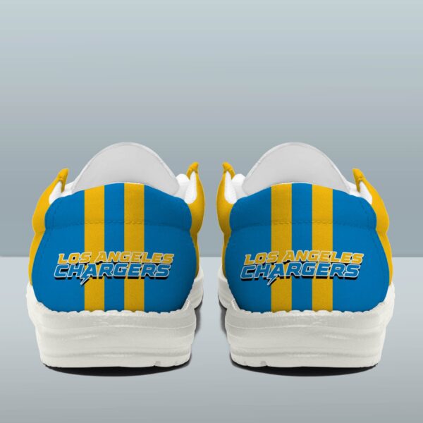 Tubopro Los Angeles Chargers Personalized Hey Dude Shoes For Men And Women - Image 4