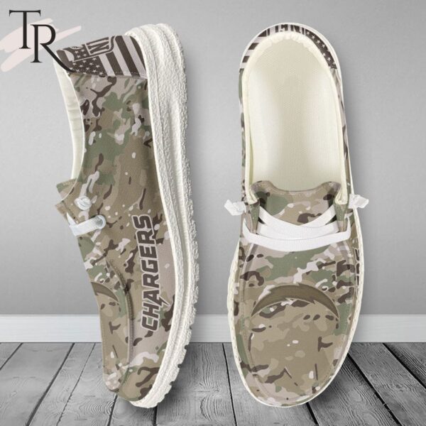 Tubopro Los Angeles Chargers Personalized Hey Dude Shoes For Men And Women - Image 4