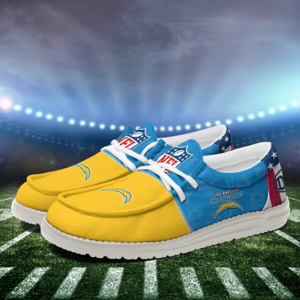 Tubopro Los Angeles Chargers Personalized Hey Dude Shoes For Men And Women - Image 3