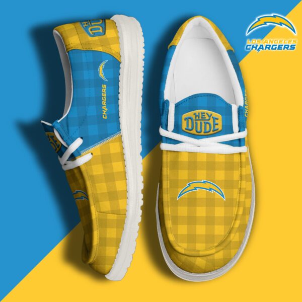 Tubopro Los Angeles Chargers Personalized Hey Dude Shoes For Men And Women