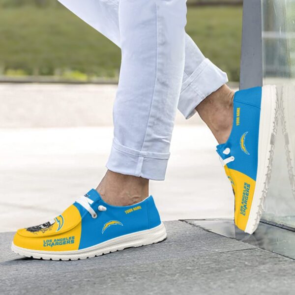Tubopro Los Angeles Chargers Personalized Hey Dude Shoes For Men And Women - Image 7