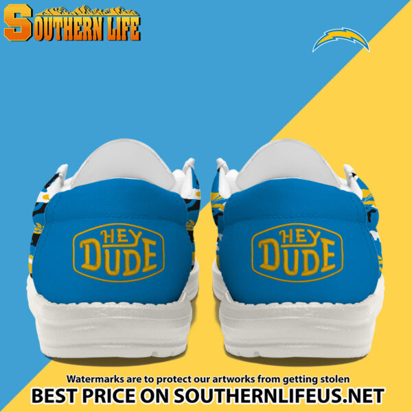 Tubopro Los Angeles Chargers Personalized Hey Dude Shoes For Men And Women - Image 3