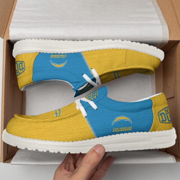 Tubopro Los Angeles Chargers Personalized Hey Dude Shoes For Men And Women - Image 2