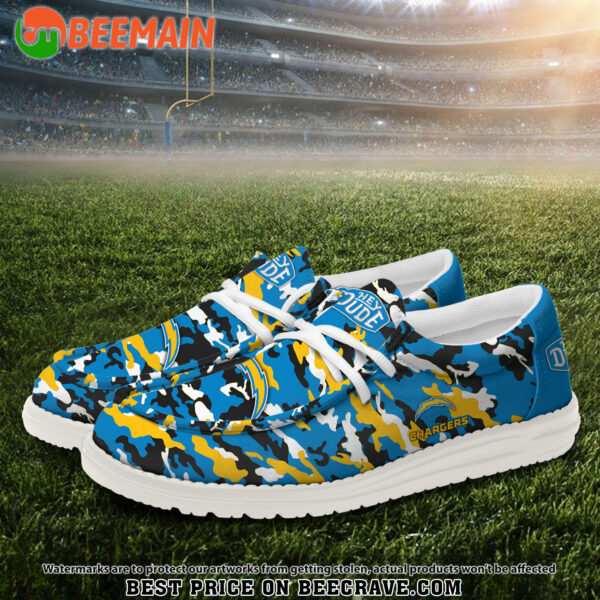 Tubopro Los Angeles Chargers Personalized Hey Dude Shoes For Men And Women - Image 2