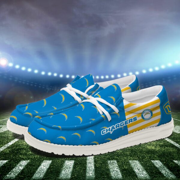 Tubopro Los Angeles Chargers Personalized Hey Dude Shoes For Men And Women - Image 3