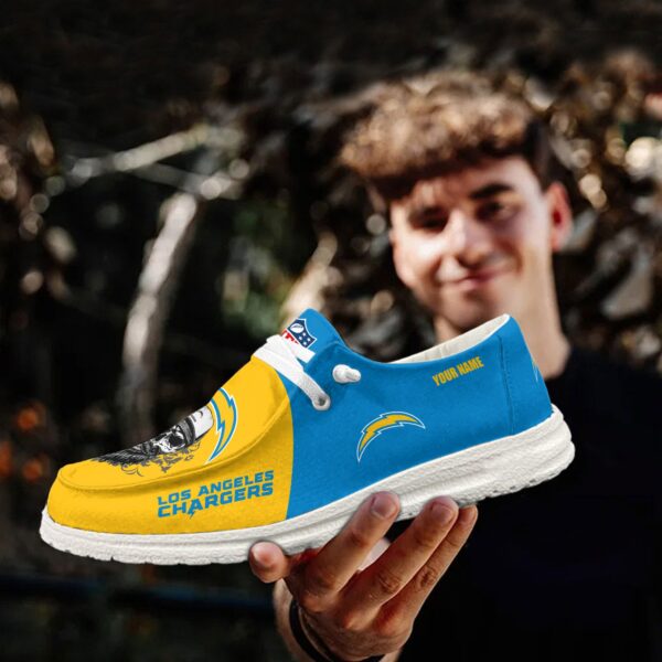 Tubopro Los Angeles Chargers Personalized Hey Dude Shoes For Men And Women - Image 5