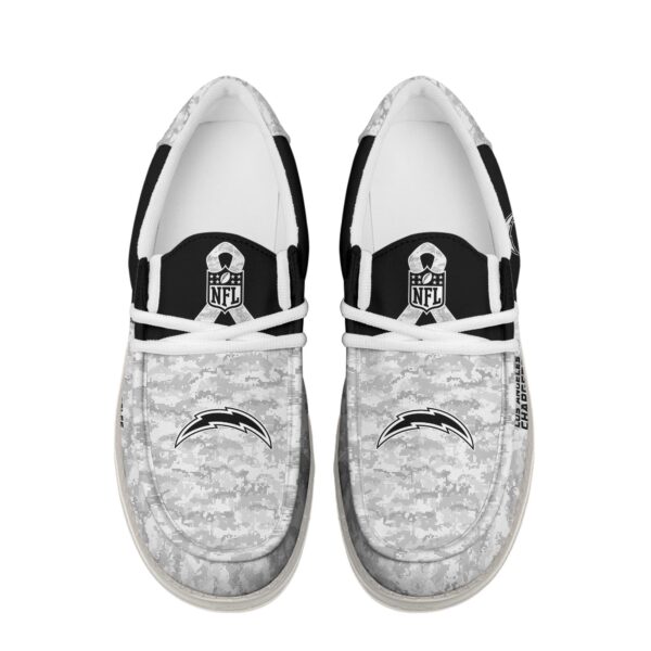 Tubopro Los Angeles Chargers Personalized Hey Dude Shoes For Men And Women - Image 4