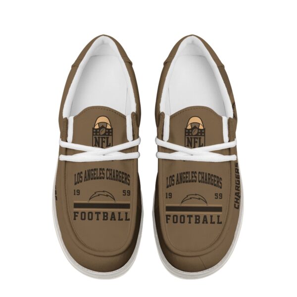 Tubopro Los Angeles Chargers Personalized Hey Dude Shoes For Men And Women - Image 4