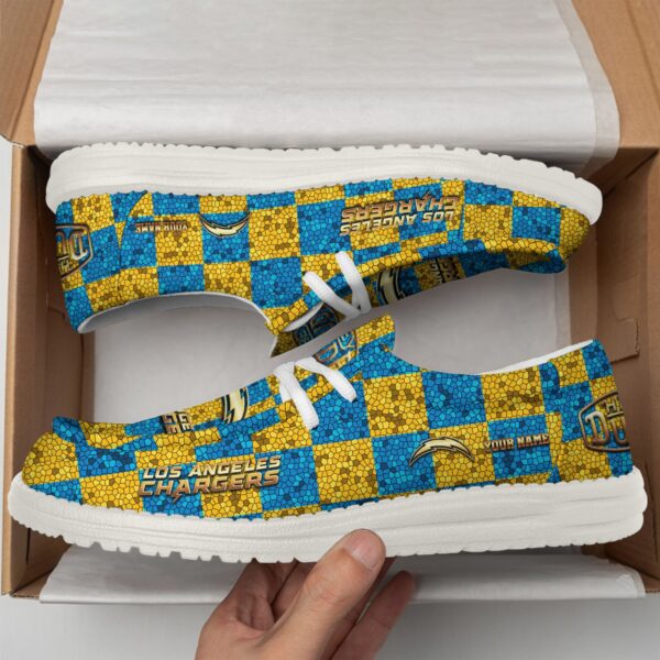 Tubopro Los Angeles Chargers Personalized Hey Dude Shoes For Men And Women - Image 2