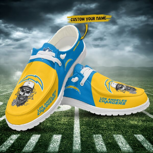 Tubopro Los Angeles Chargers Personalized Hey Dude Shoes For Men And Women - Image 3