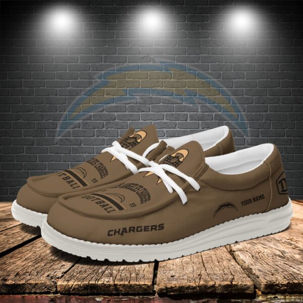 Tubopro Los Angeles Chargers Personalized Hey Dude Shoes For Men And Women - Image 3