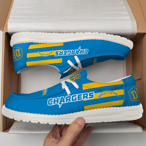 Tubopro Los Angeles Chargers Personalized Hey Dude Shoes For Men And Women - Image 3